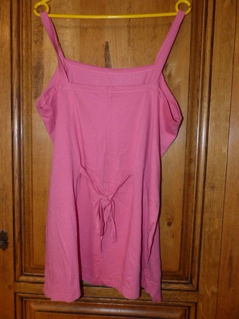 roze tanktop nieuw met strik op de rug maat 54 – photo 2